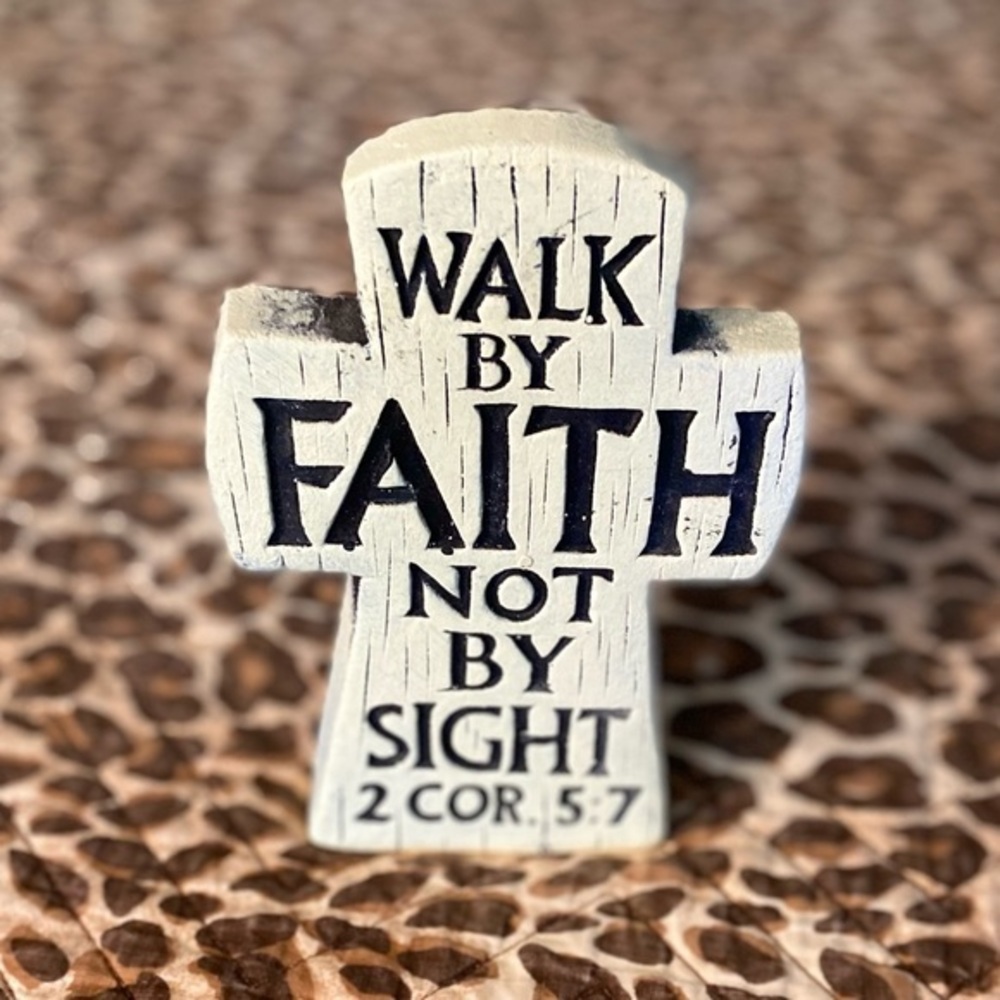 Religious Blessed Walk By Faith Home Decor